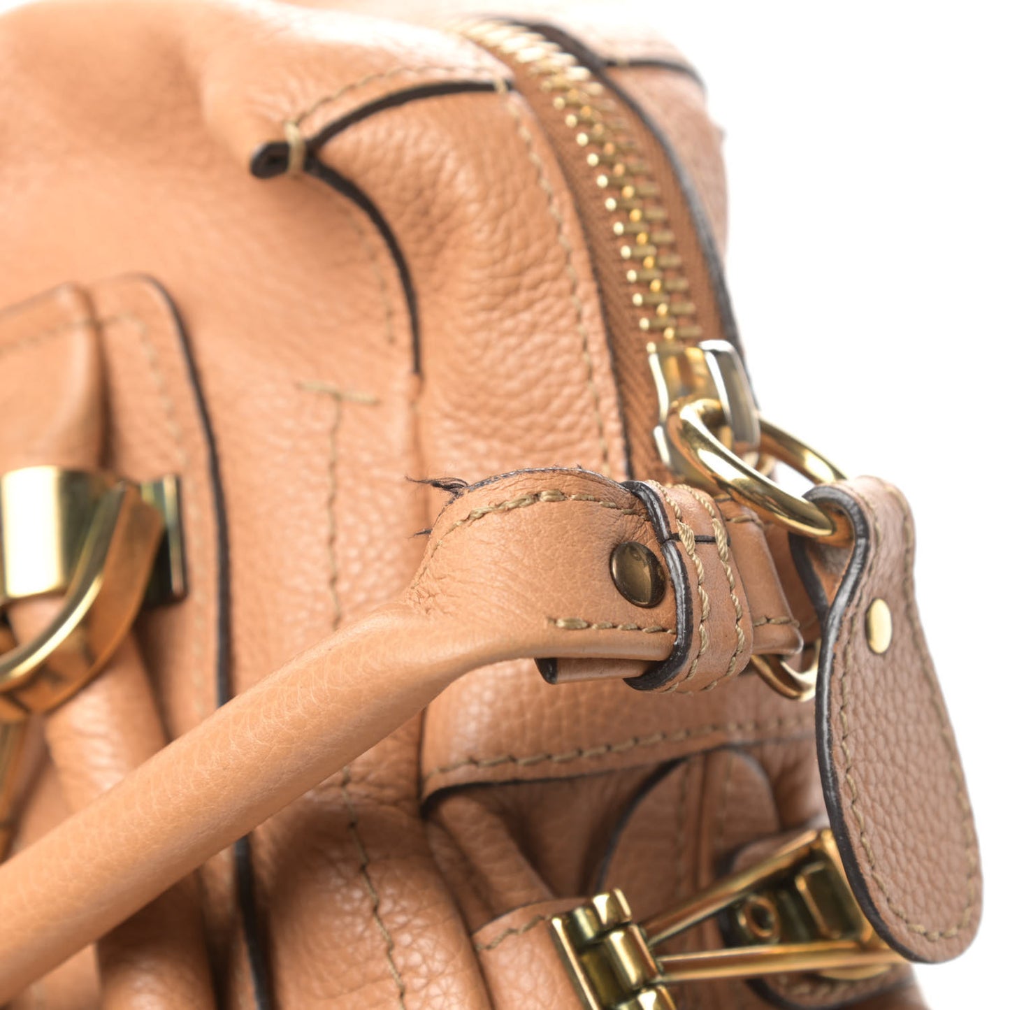 Calfskin Large Paraty Light Tan