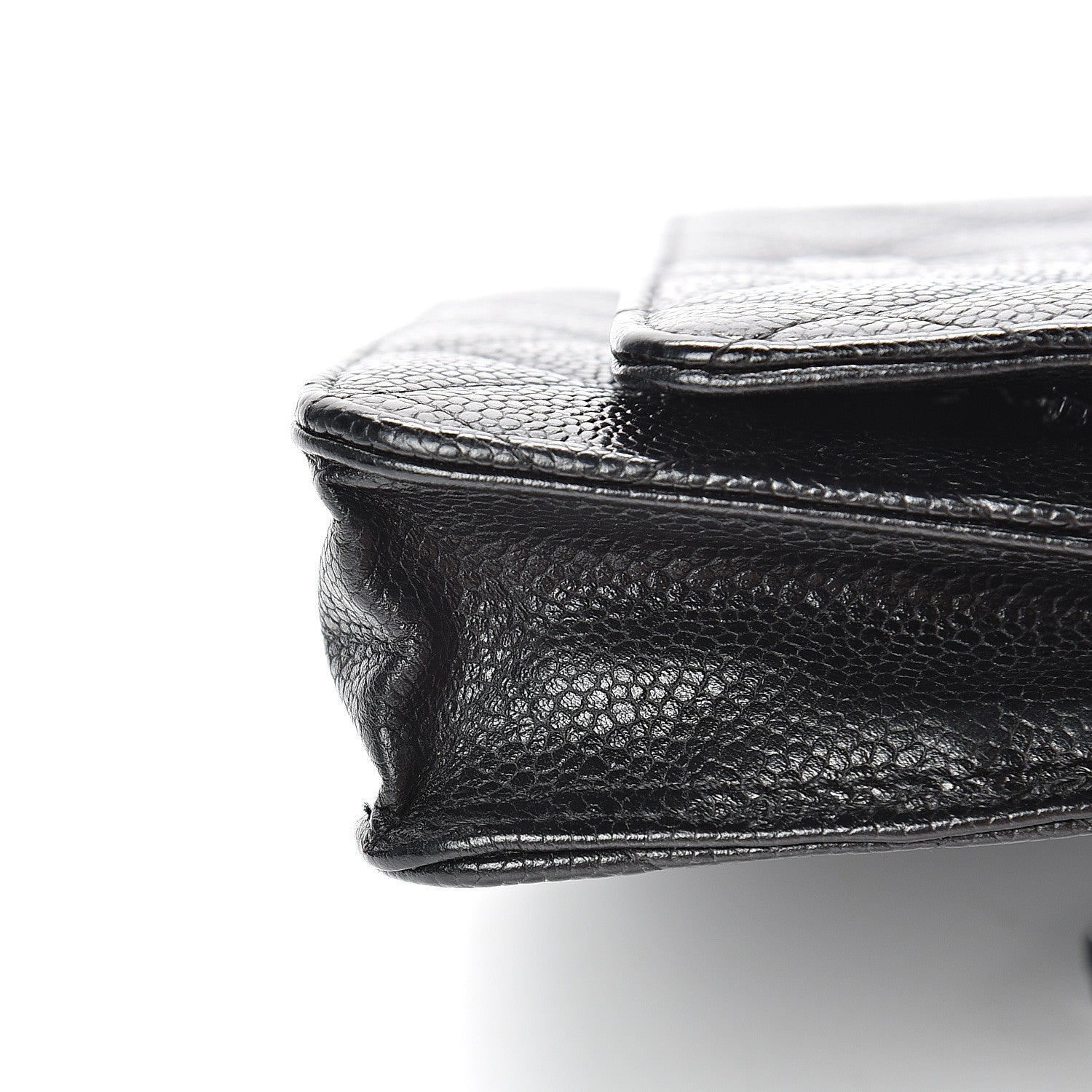 Chanel Caviar Quilted Wallet On Chain WOC Black 11 of 13