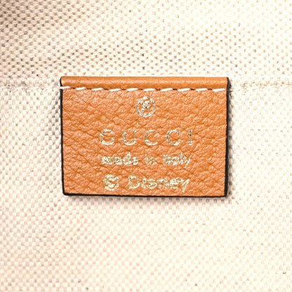 Gucci X DISNEY Mini Vintage GG Supreme Monogram Mickey Mouse Top Handle Tote Beige Vintage Sun Oil 6 of 11