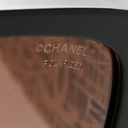 Chanel Acetate Metal Polarized Sunglasses 5532 Black 7 of 9