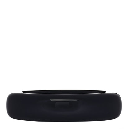 Tiffany Lacquer Hardwood Elsa Peretti Doughnut Bangle Bracelet Black 2 of 4