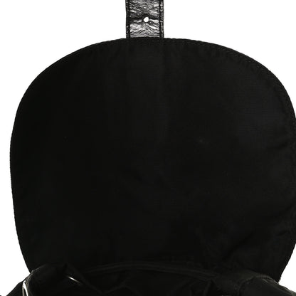 Prada Tessuto Nylon Vela Cinch Backpack Black 15 of 17