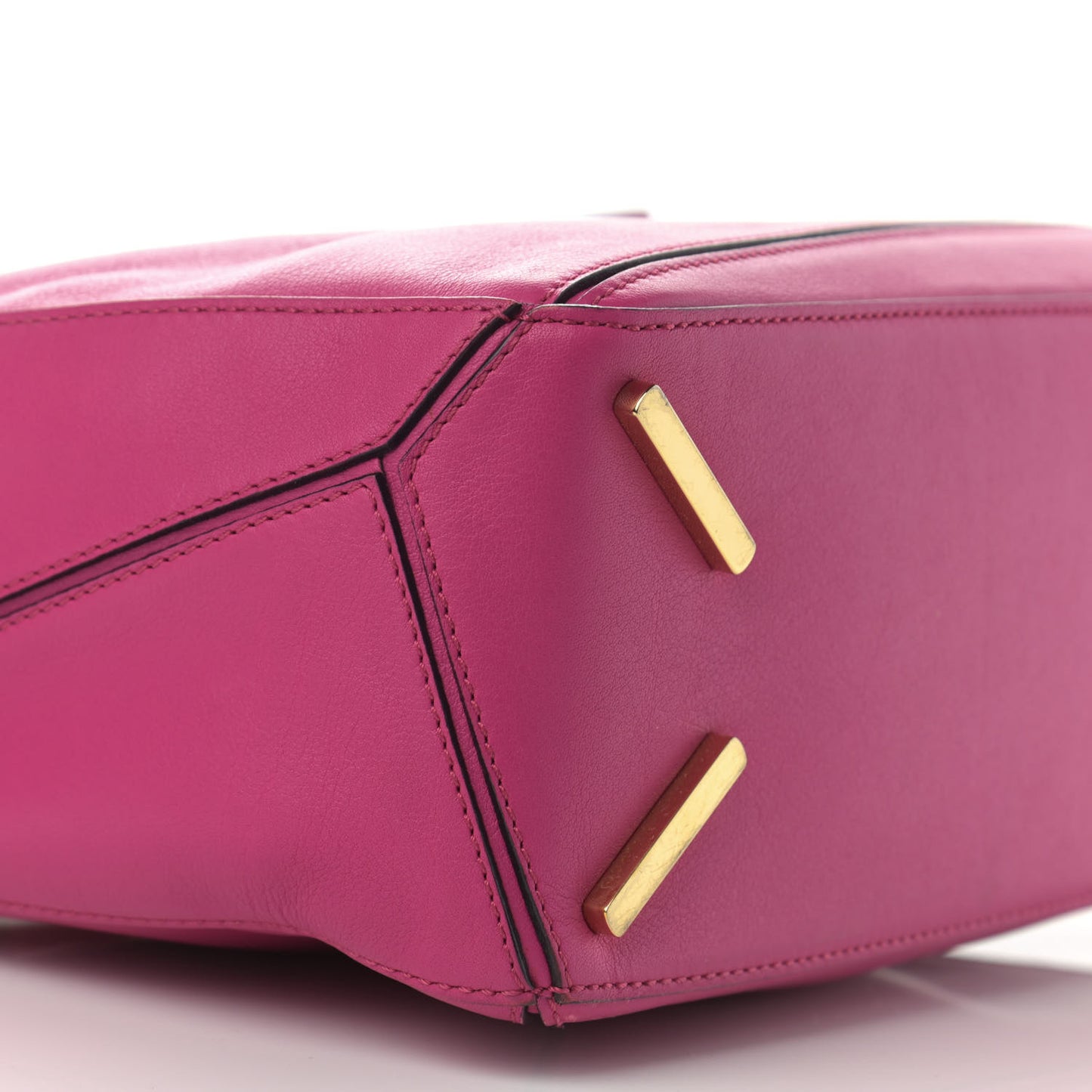 Calfskin Small Puzzle Bag Fuchsia