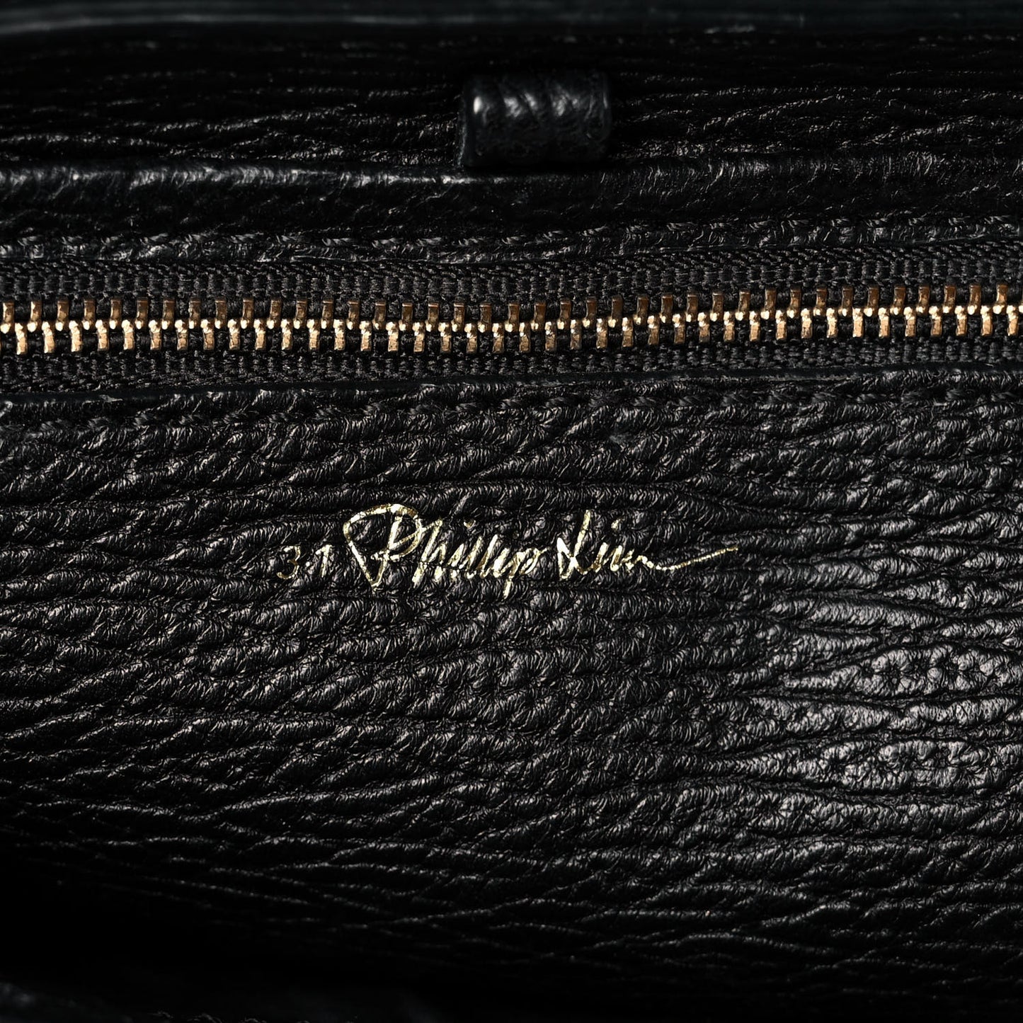 Textured Calfskin Mini Pashli Satchel Black