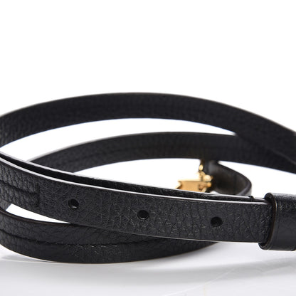 Louis Vuitton Calfskin Adjustable Shoulder Strap Black 3 of 3