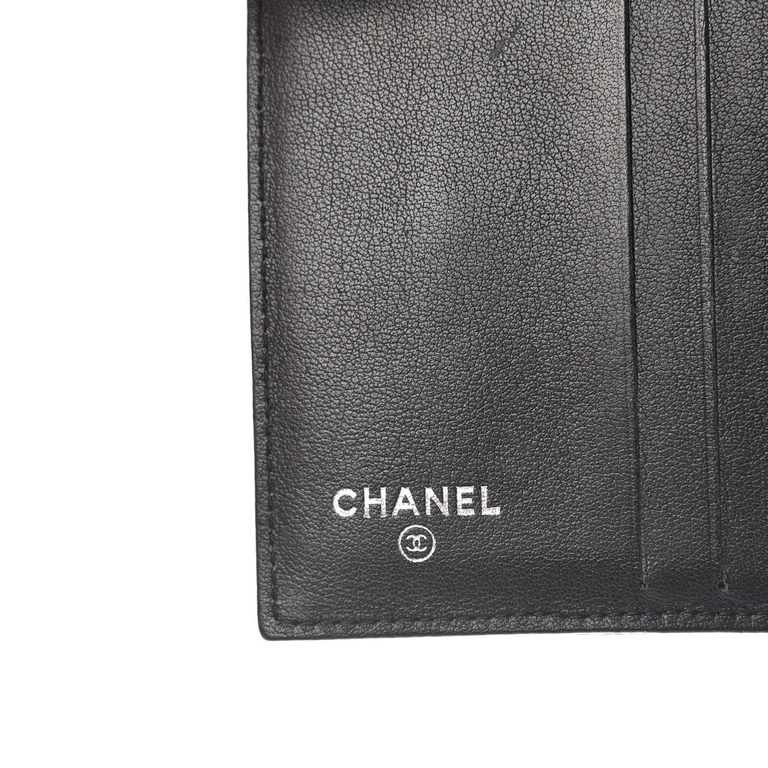 Chanel Caviar Timeless CC Compact French Wallet Black 7 of 8