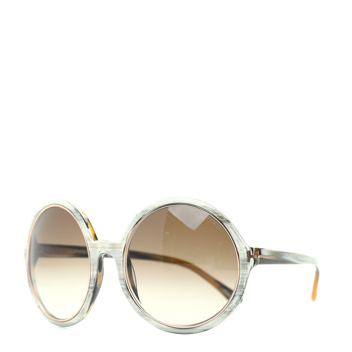Acetate Carrie Sunglasses TF268 Grey Horn