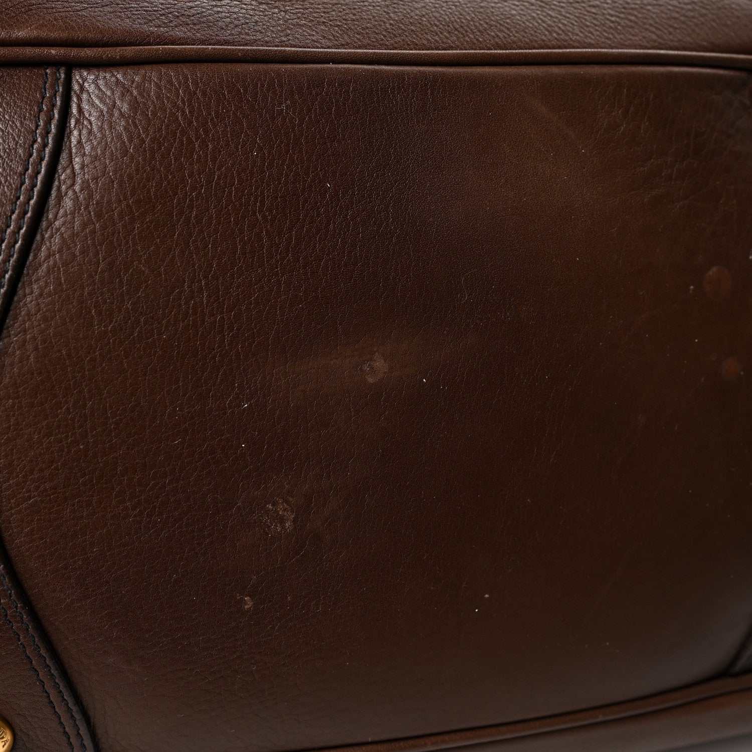 Prada Cervo Belted Hobo Brown 14 of 14