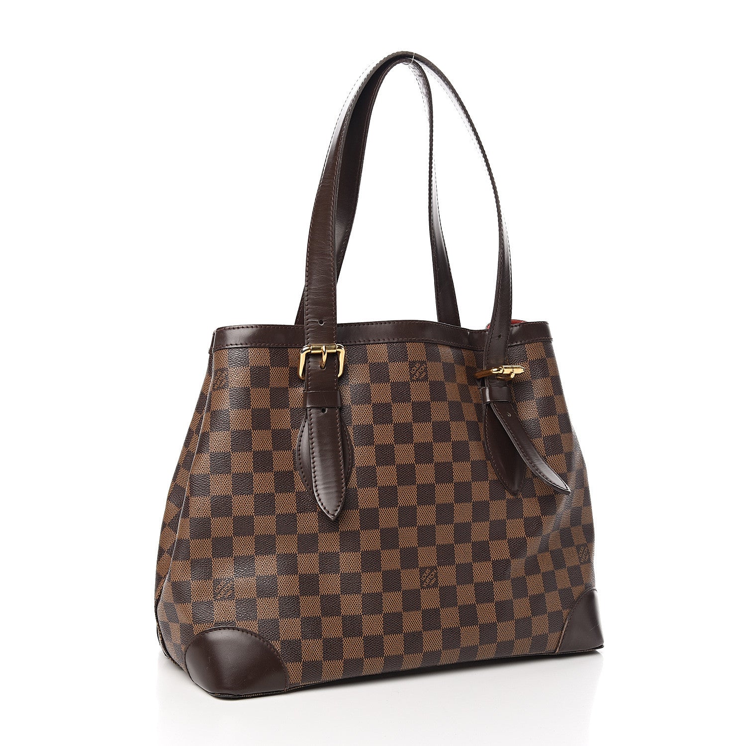Louis Vuitton Damier Ebene Hampstead MM 2 of 13