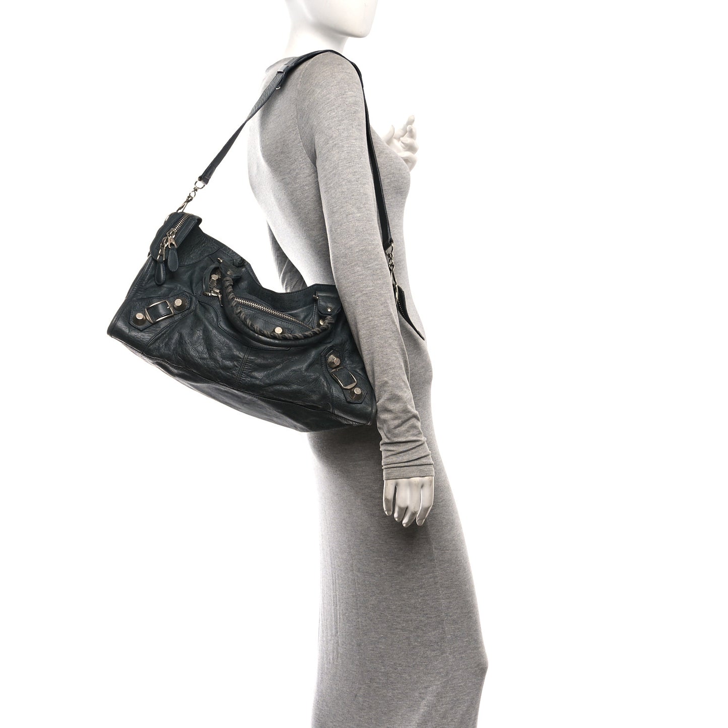 Agneau Giant 21 Silver Hardware Part Time Anthracite