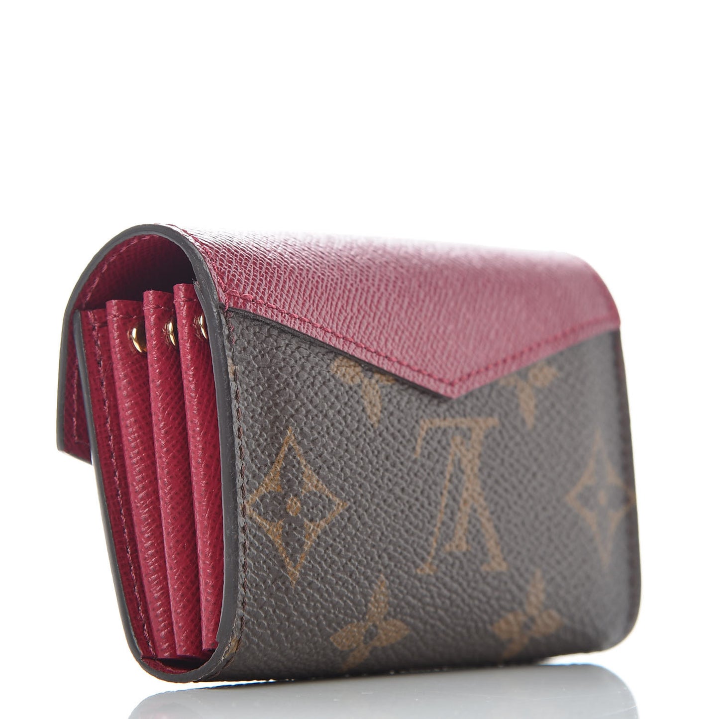 Monogram Sarah Multicartes Fuchsia