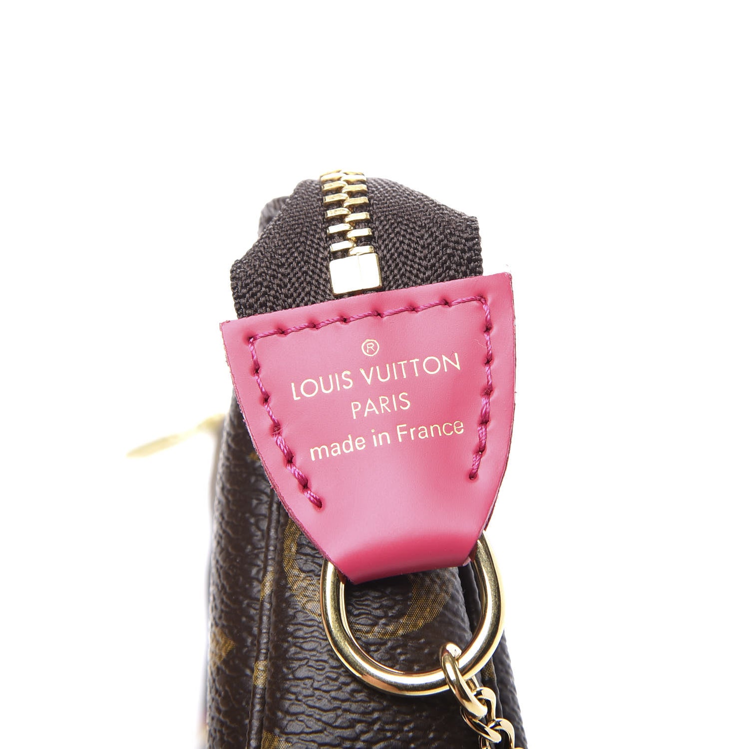 Louis Vuitton Monogram 2020 Christmas Animation Roller Coaster Mini Pochette Accessories Pivoine 7 of 9