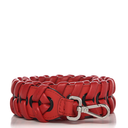 Fendi Vitello Baltico Shiny Nappa Lace Up Strap You Caipiroska 1 of 2