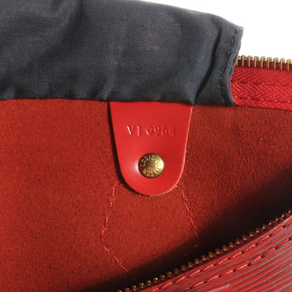 Louis Vuitton Epi Speedy 30 Red 6 of 8