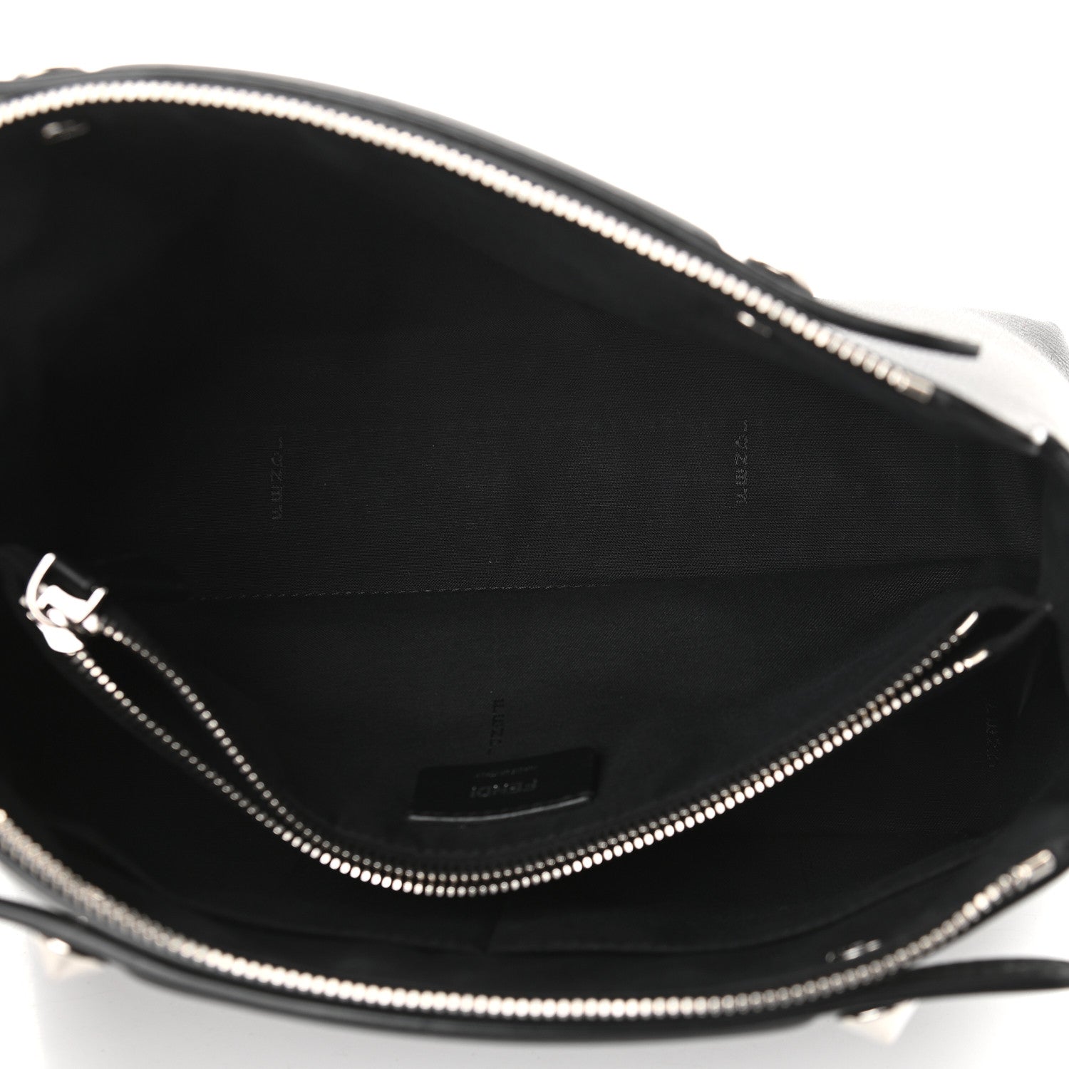 Fendi Vitello Dolce Medium By The Way Boston Bag Black 5 of 9