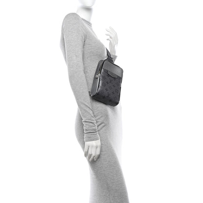 Louis Vuitton Taigarama Outdoor Slingbag Gunmetal Silver 3 of 9
