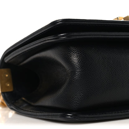 Chanel Caviar Quilted Small Boy Flap Black 9 of 11