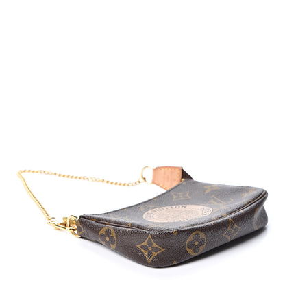 Louis Vuitton Monogram Complice Trunks and Bags Mini Pochette Accessories Beige 3 of 9