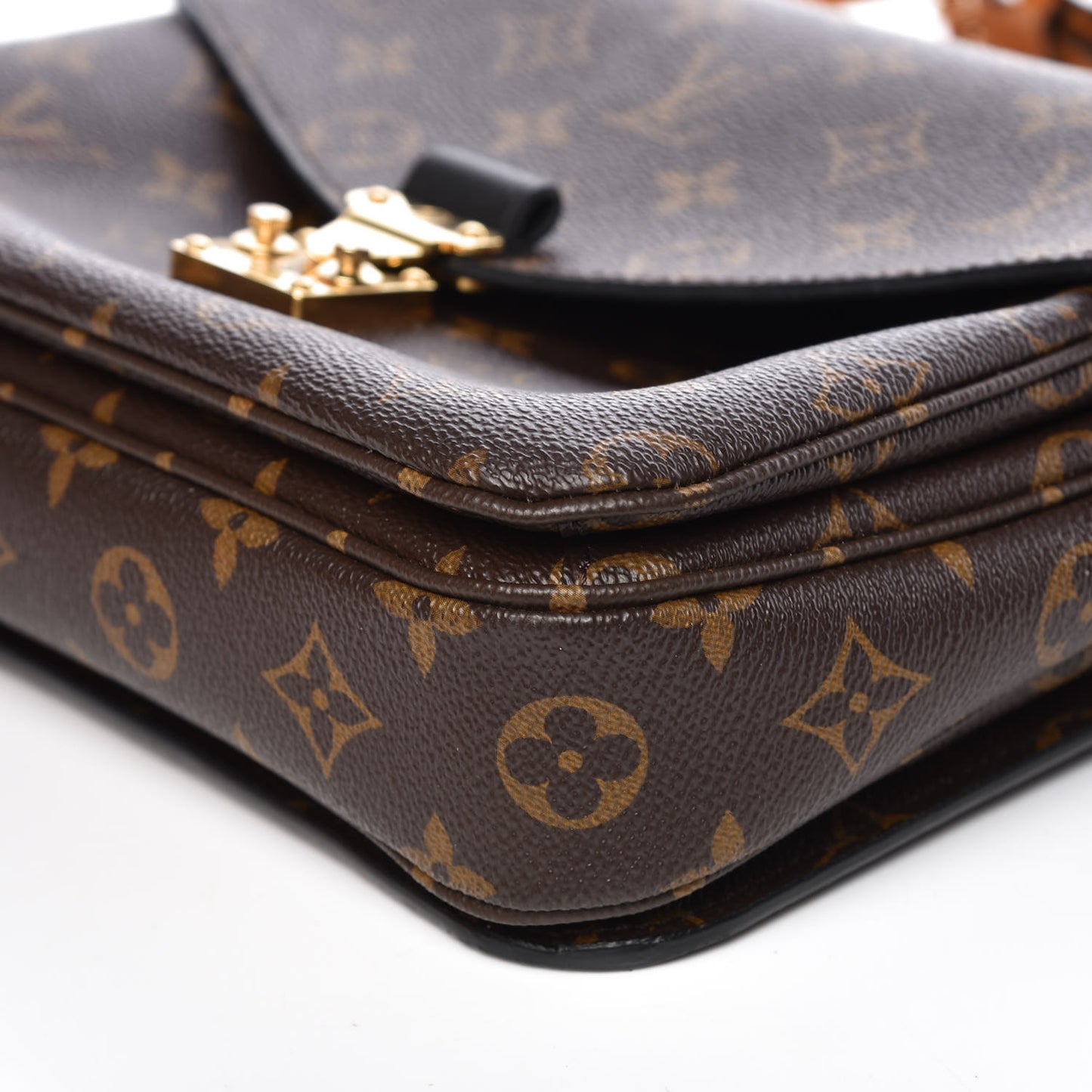 Monogram Braided Pochette Metis Coquelicot