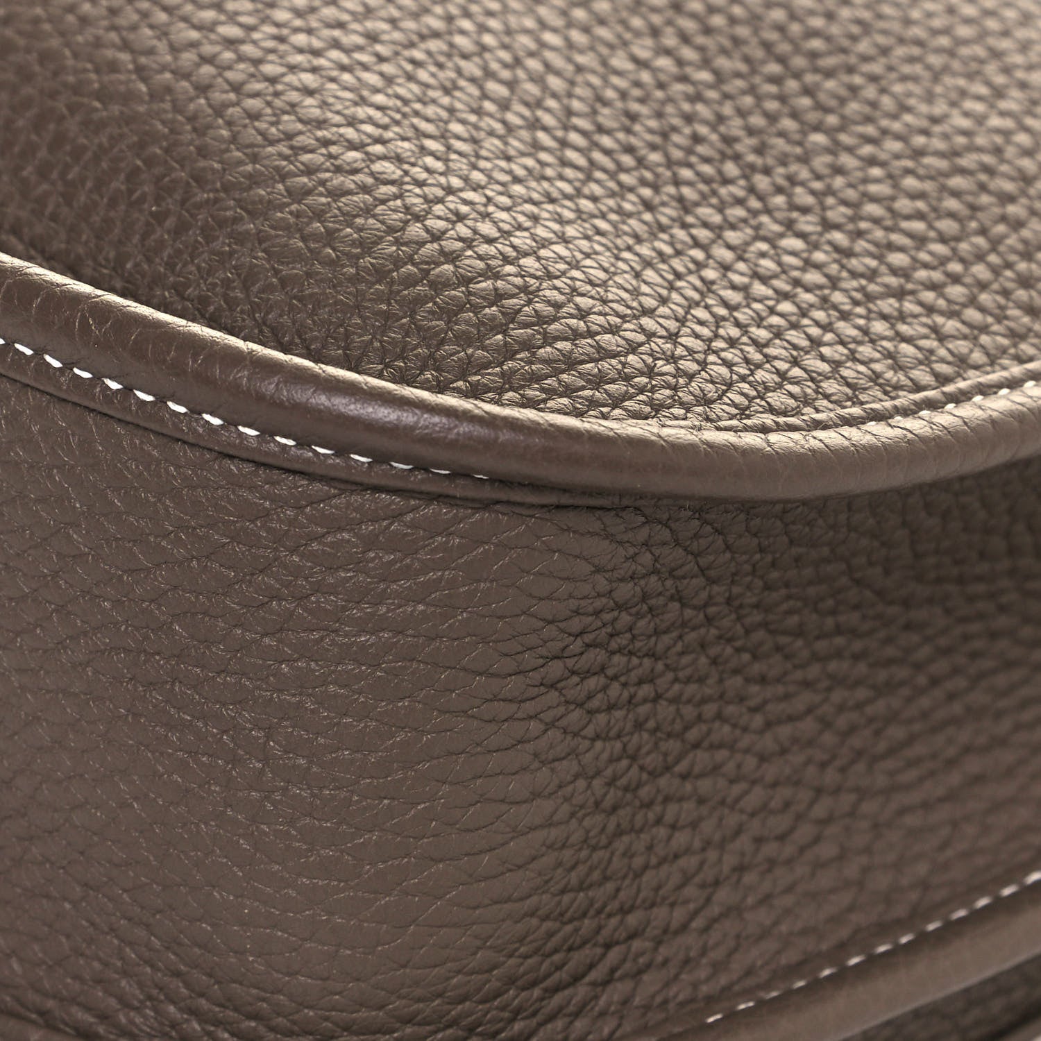 Hermes Taurillon Clemence Evelyne III PM Etoupe 9 of 12