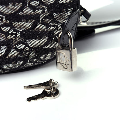 Christian Dior Monogram Boston Black 10 of 12