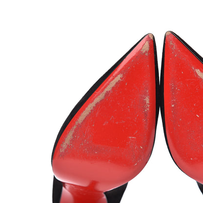 Christian Louboutin Suede So Kate 120 Pumps 42 Black 8 of 16