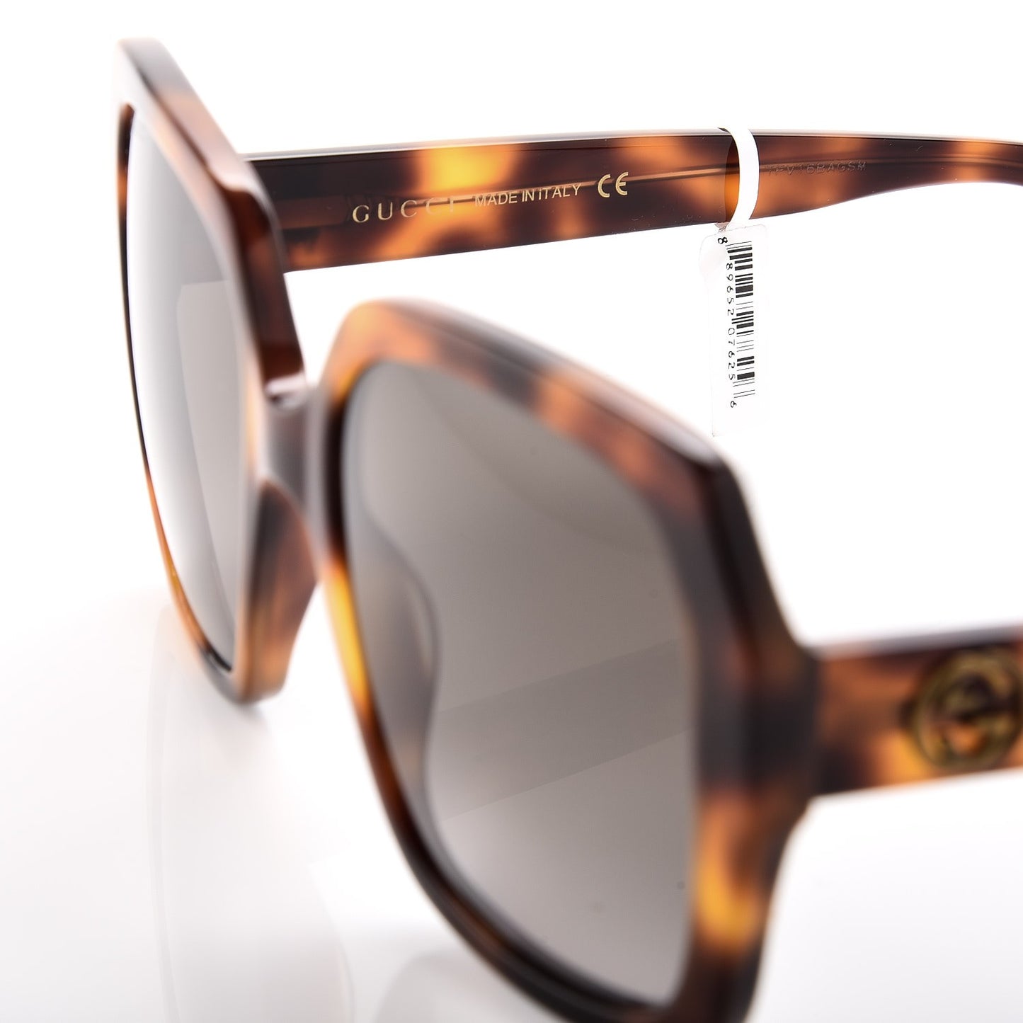 Acetate Square GG 0096/S Havana