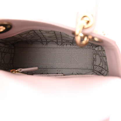 Christian Dior Lambskin Cannage Mini Lady Dior Rose Clair 5 of 14
