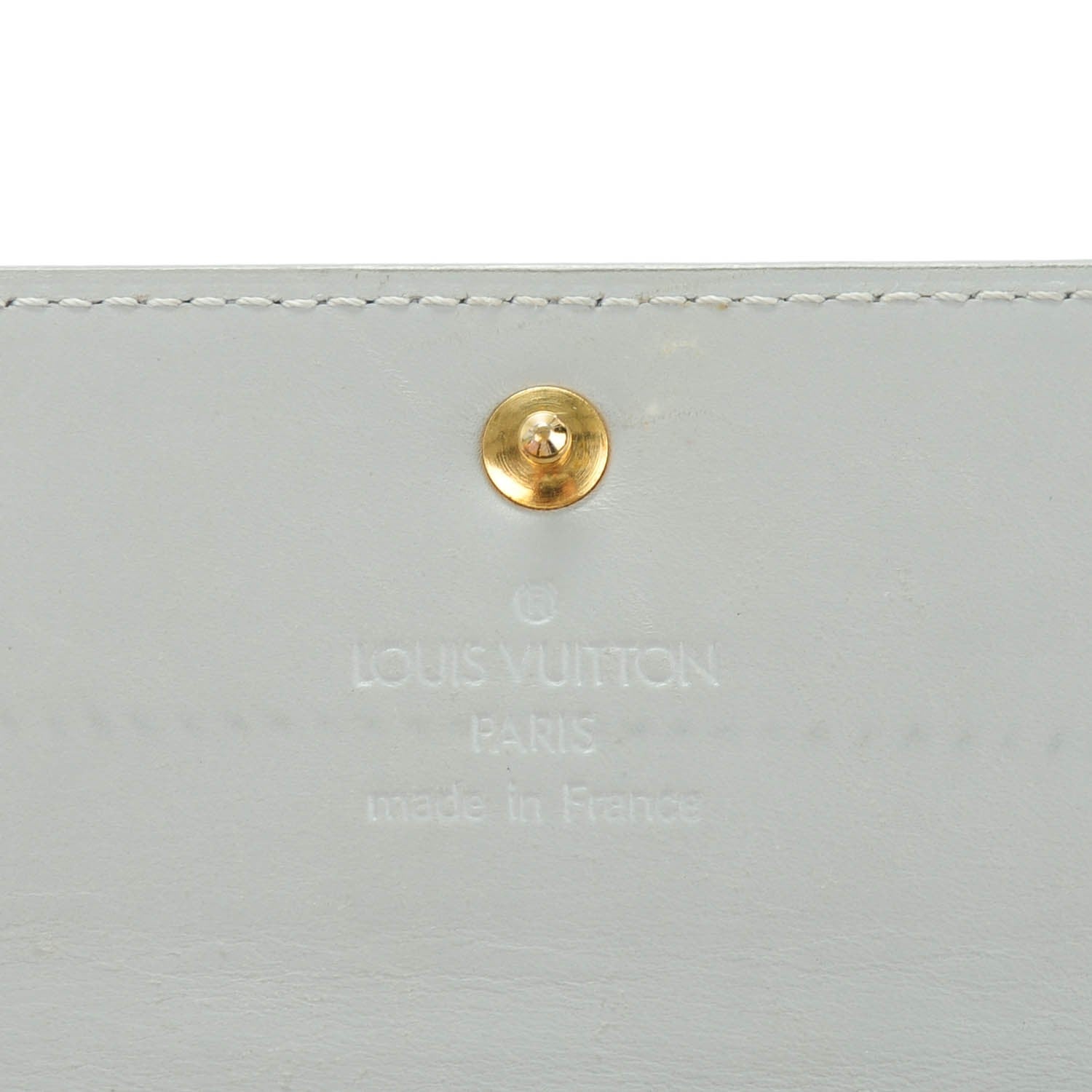 Louis Vuitton Vernis Sarah Wallet Silver 6 of 7