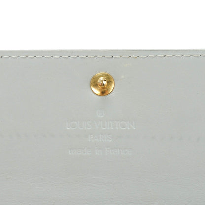 Louis Vuitton Vernis Sarah Wallet Silver 6 of 7