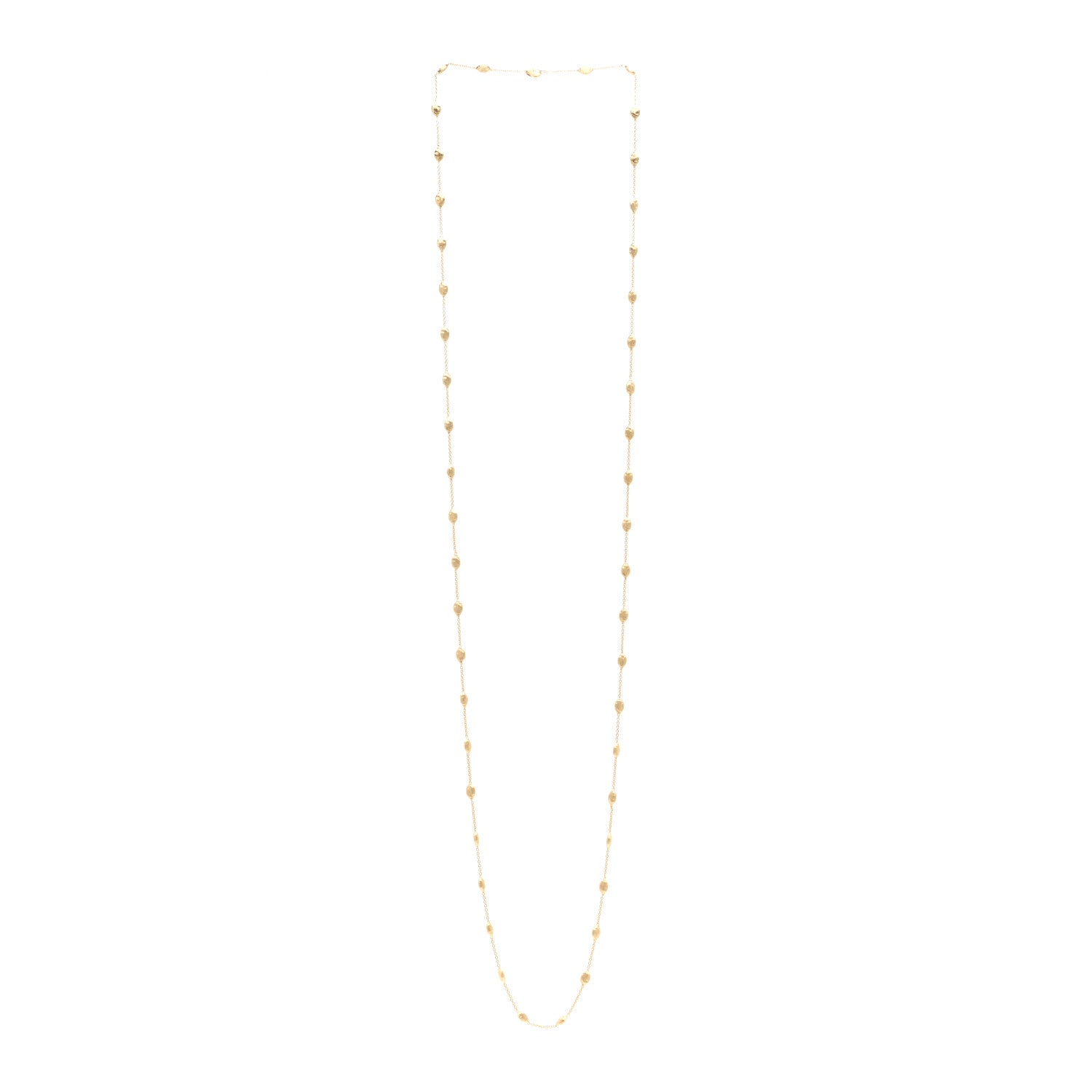 Marco Bicego 18K Yellow Gold Siviglia Long Necklace 3 of 4
