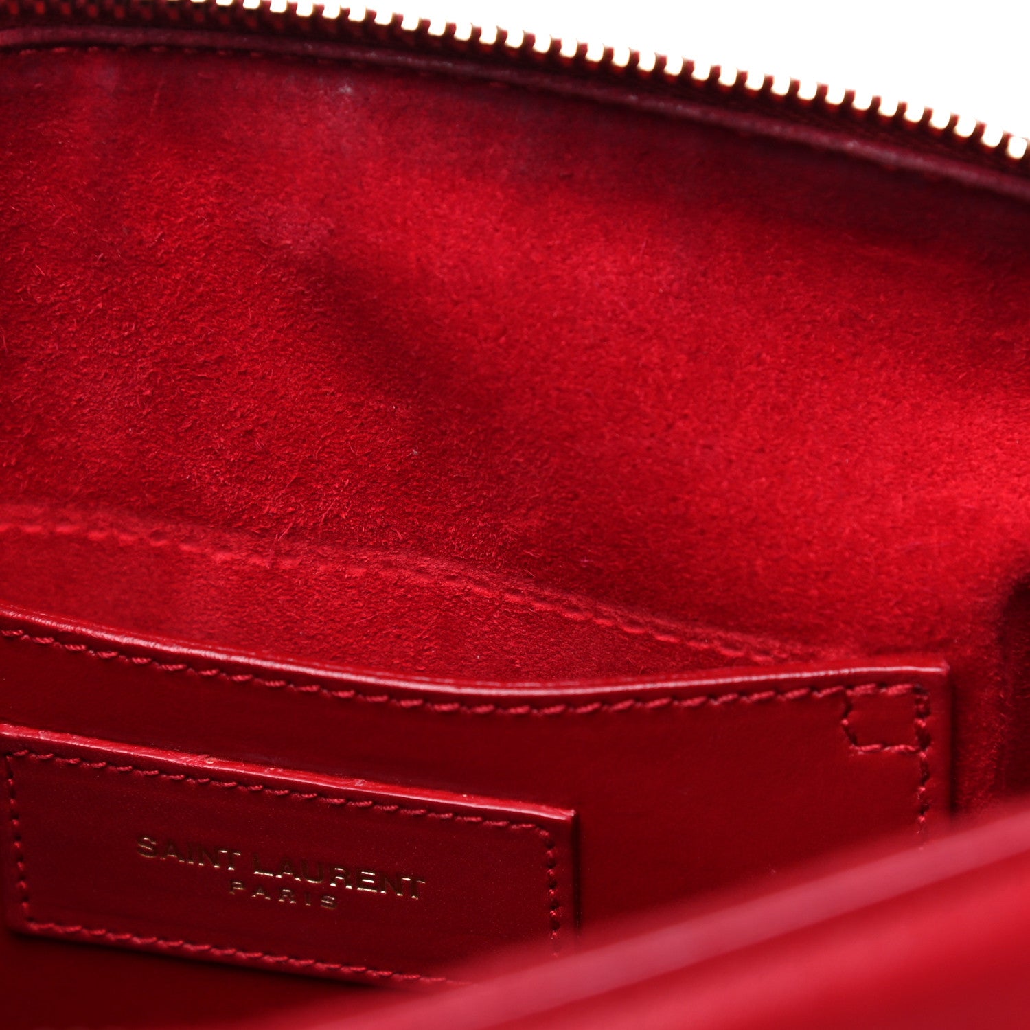 Saint Laurent Calfskin Classic Baby Duffle Red 13 of 21