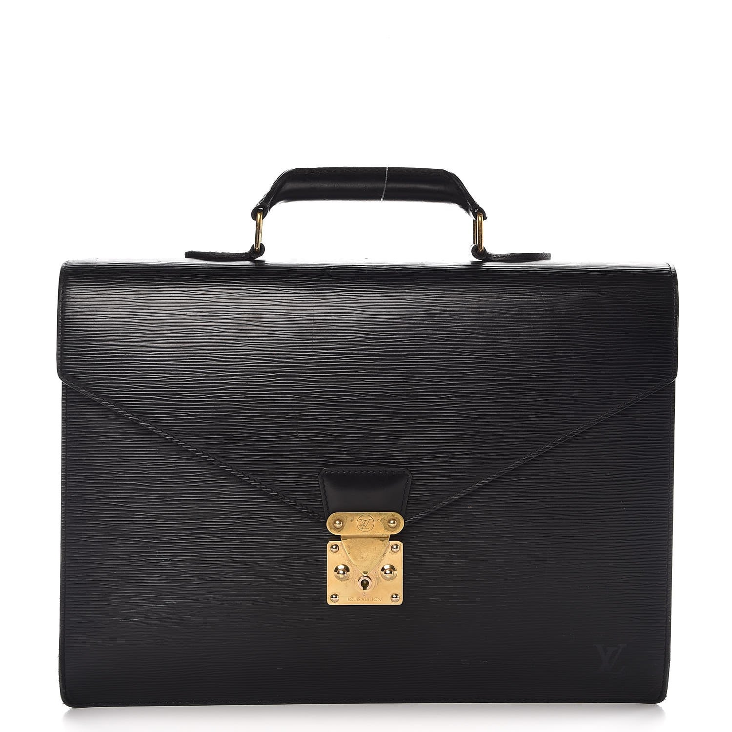 Louis Vuitton Epi Serviette Conseiller Briefcase Black 1 of 19