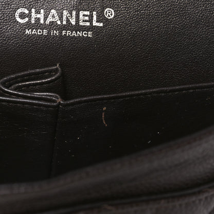 Chanel Caviar Quilted Medium Double Flap Brown 10 of 10