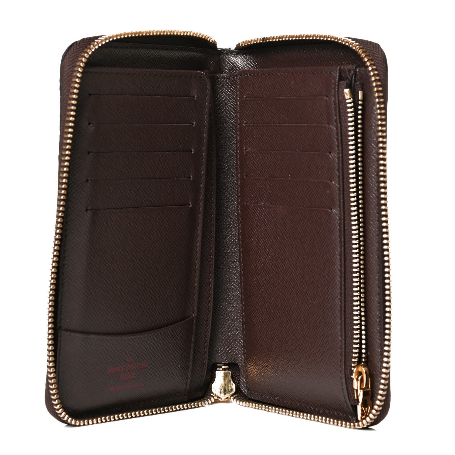 Louis Vuitton Damier Ebene Zippy Compact Wallet 4 of 6