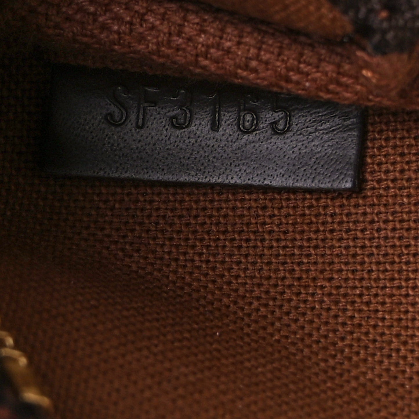 Damier Ebene 2015 Christmas Animation Mini Pochette Accessories