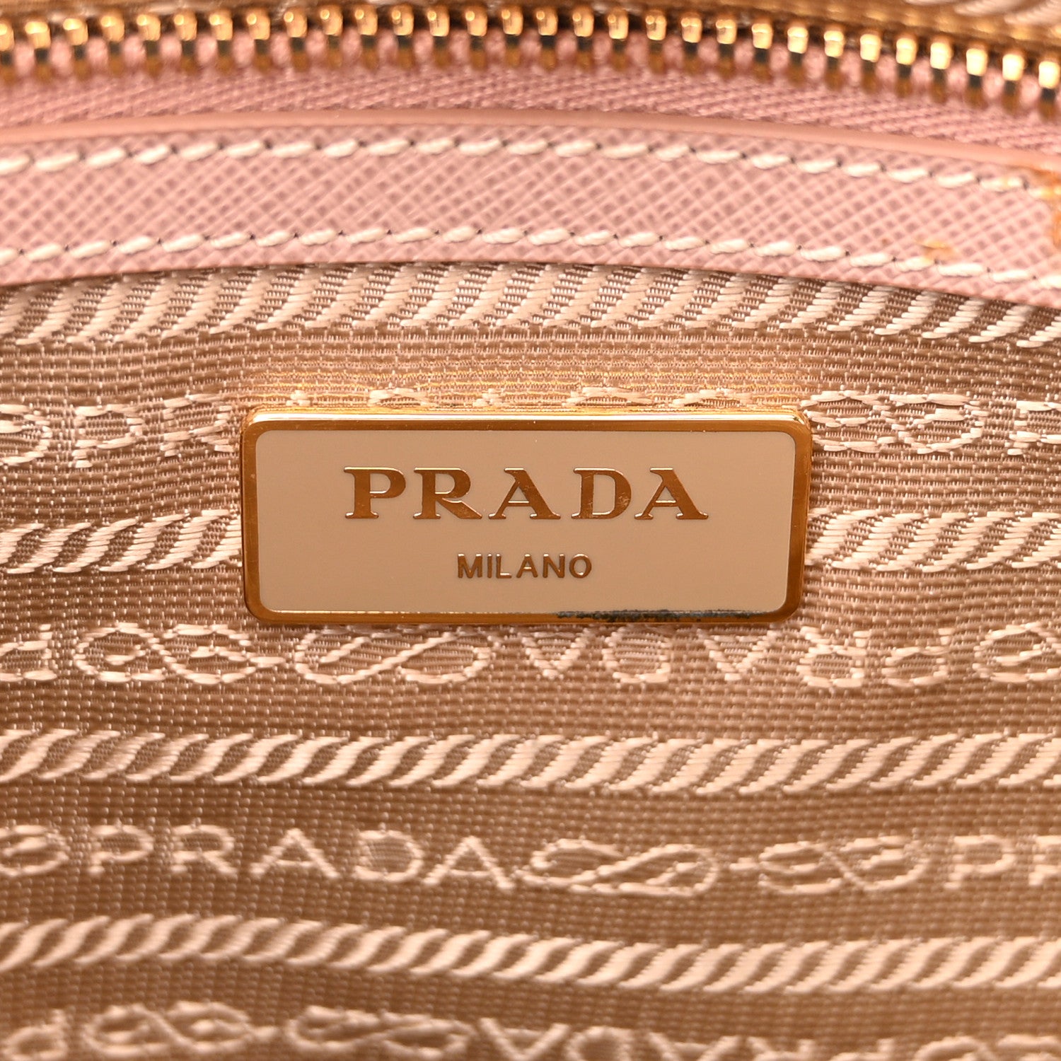 Prada Saffiano Lux Medium Tote Cammeo 7 of 13