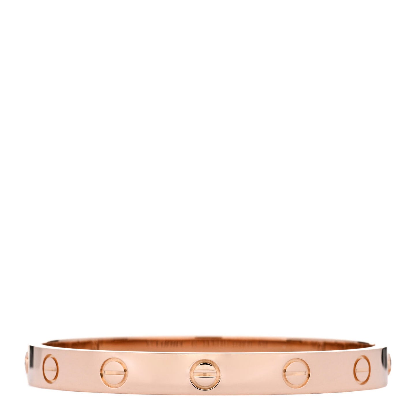 18K Pink Gold LOVE Bracelet 15