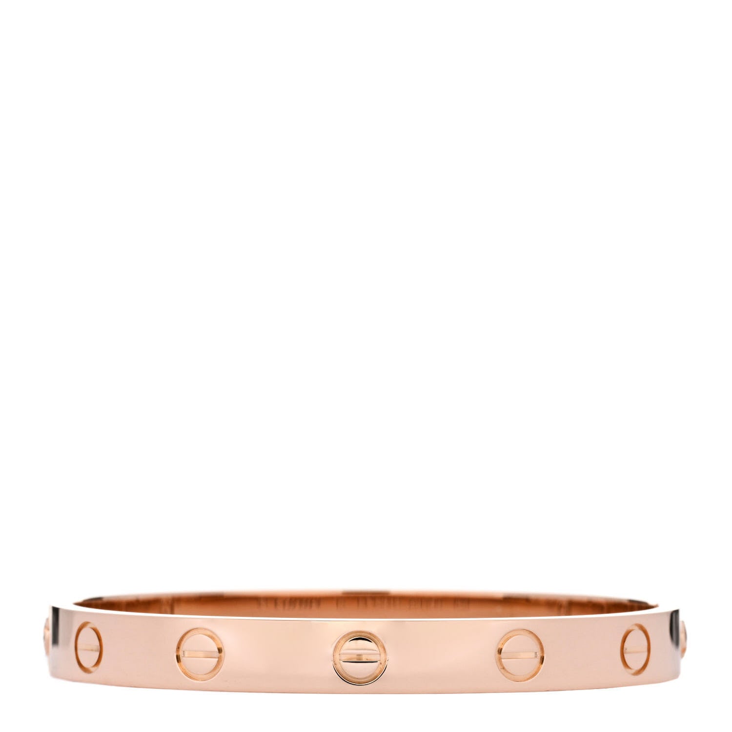 Cartier 18K Pink Gold LOVE Bracelet 15 1 of 6