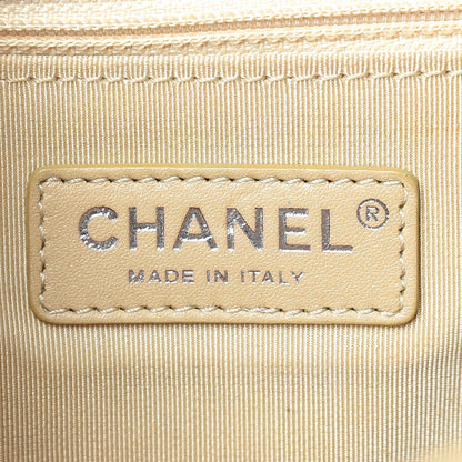 Chanel Lambskin Quilted Large Boy Flap Light Beige Dark Beige 6 of 22