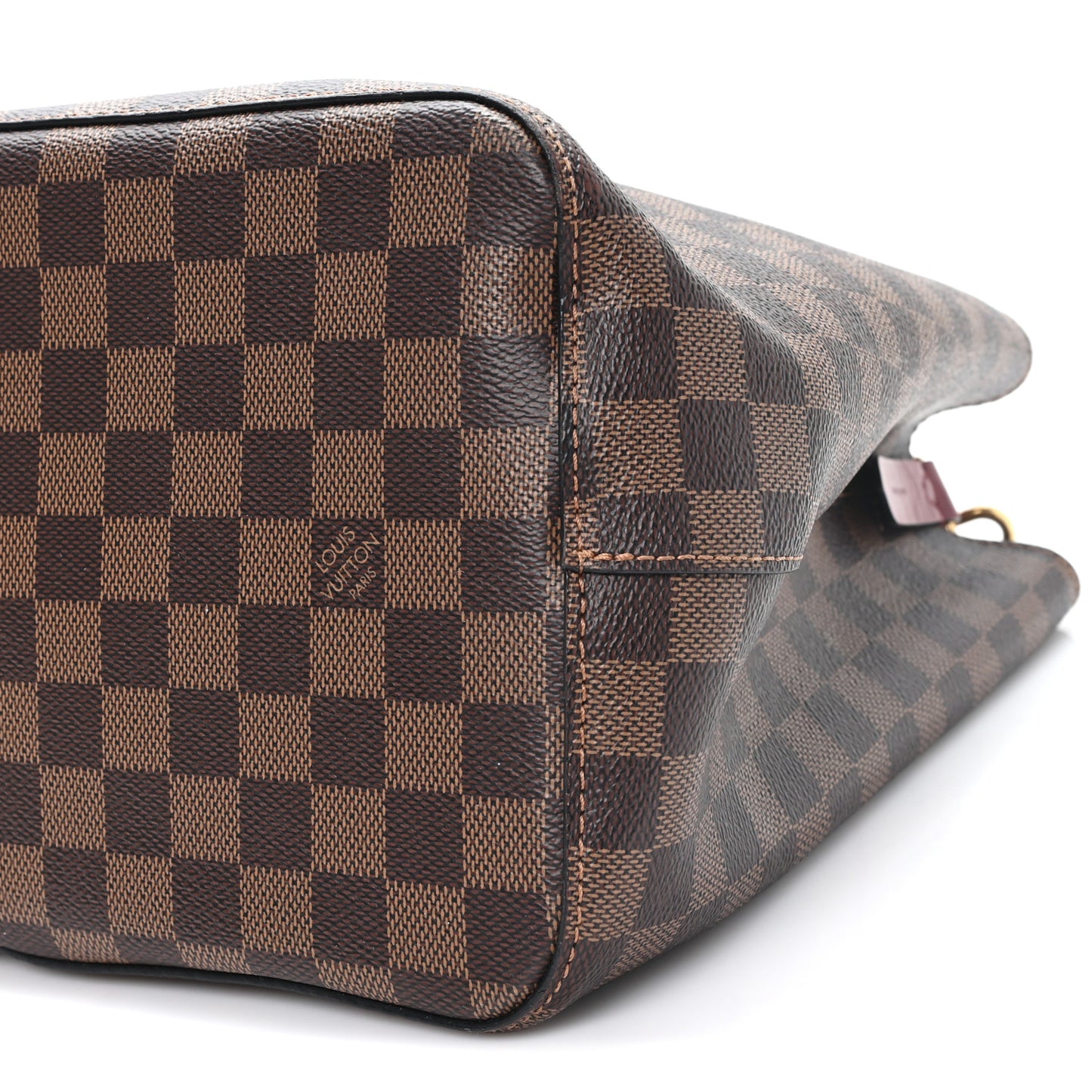 Damier Ebene Neonoe MM Cherry Berry