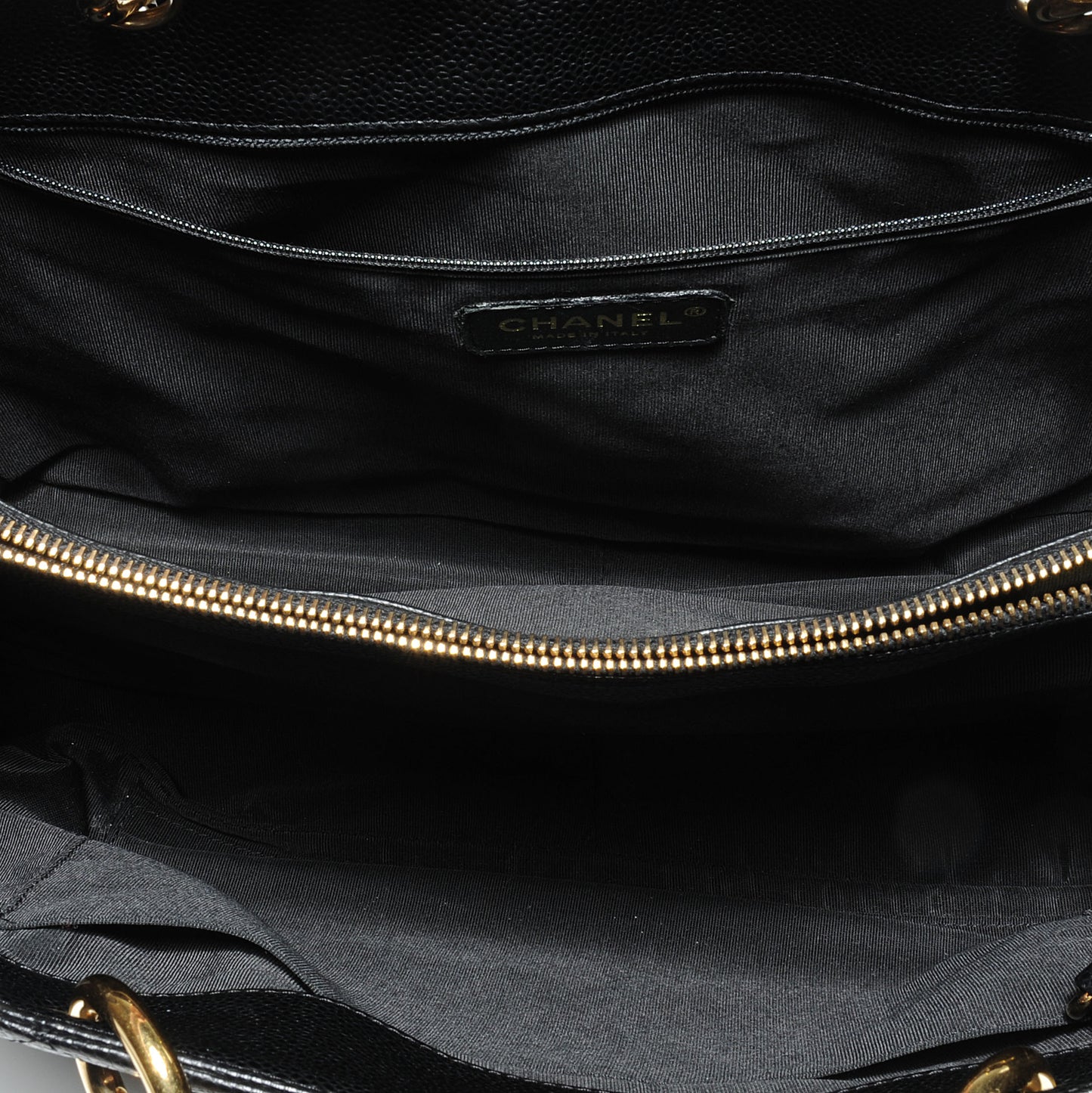 Caviar Grand Shopping Tote GST Black
