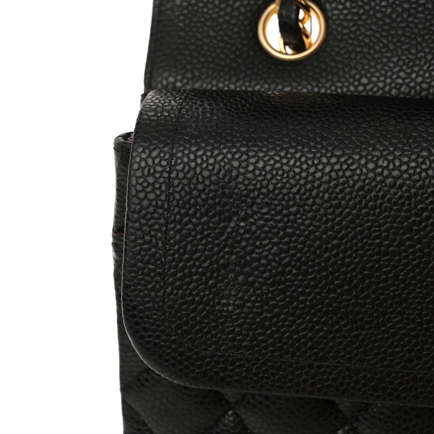 Chanel Caviar Quilted Medium Double Flap Black 11 of 11
