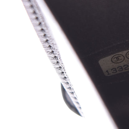 Chanel Patent Calfskin Lucky Symbols Yen Wallet Black 8 of 14