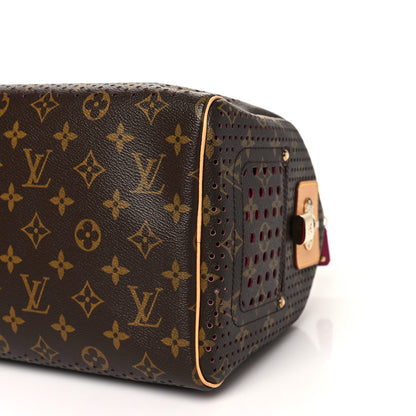 Louis Vuitton Monogram Perforated Speedy 30 Fuchsia 9 of 9