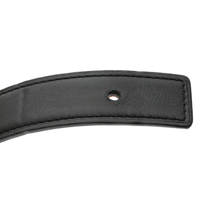 Hermes Swift Epsom 32mm H Belt 85 34 Black Gold 9 of 11