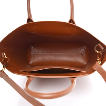 Mansur Gavriel Calfskin North South Tote Saddle 5 of 10