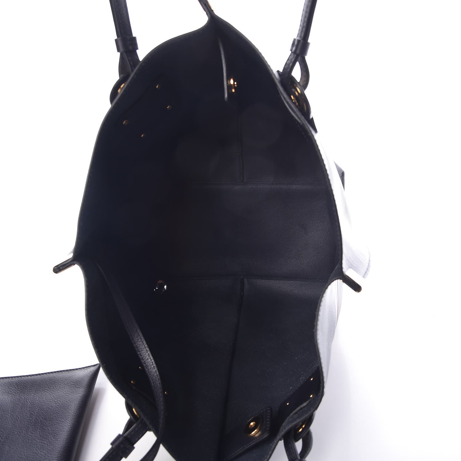 Chloe Smooth Calfskin Medium Vick Tote Full Blue 5 of 11