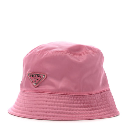Prada Nylon Bucket Hat M Begonia Pink 1 of 4