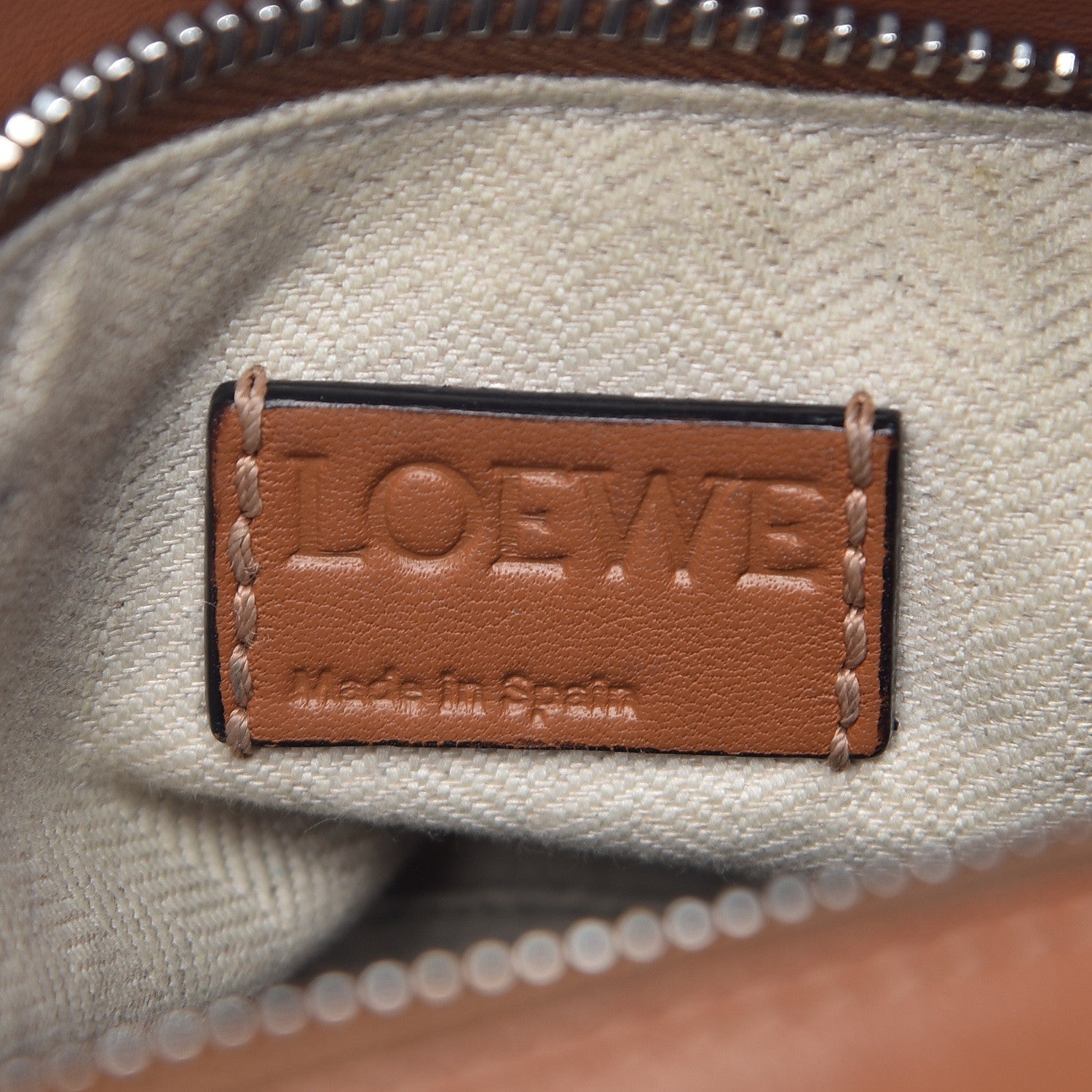 Loewe Calfskin Small Puzzle Bag Tan 7 of 25